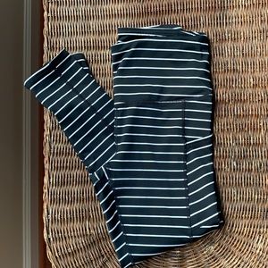 Gaiam striped leggings